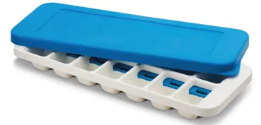 Quicksnap Plus Eiswürfelbehälter 13x32.2x3.5cm weiss blau