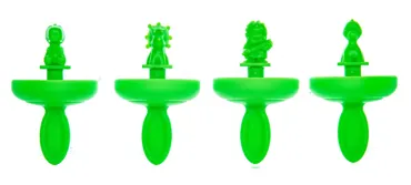 4er Set Dinosaurier Eisform, 60ml