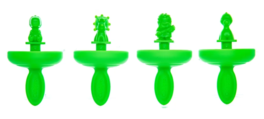 4er Set Dinosaurier Eisform, 60ml