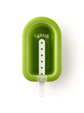 Glaceform stapelbar 10.5x6.5x2.6cm 60ml Silikon grün