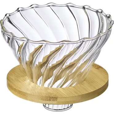 Kaffeefilter aus Glas Brasilia