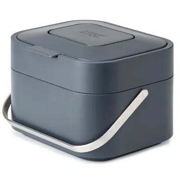 Stack Abfallbehälter 4L, graphite, 19.5x23.5x16cm