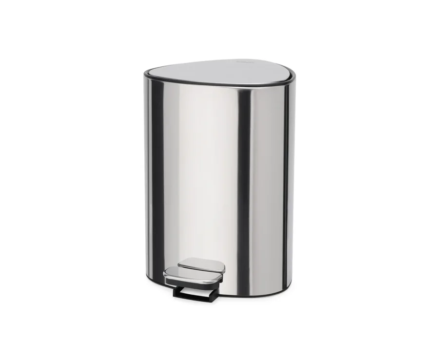 EasyStore 5l Badezimmereimer mit Pedal Edelstahl