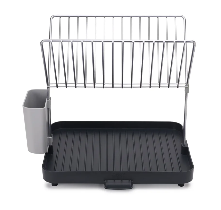 Y-Rack Geschirrabtropfständer m. Gitter, grau