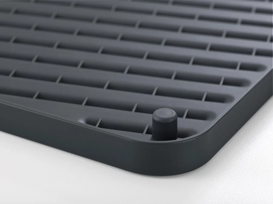 Flip-up Abtropfmatte, grau, 40x32x2.4cm