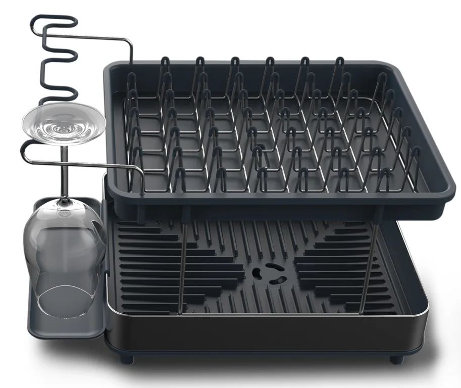 Excel Steel 2-stufiges Abtropfgestell Edelstahl