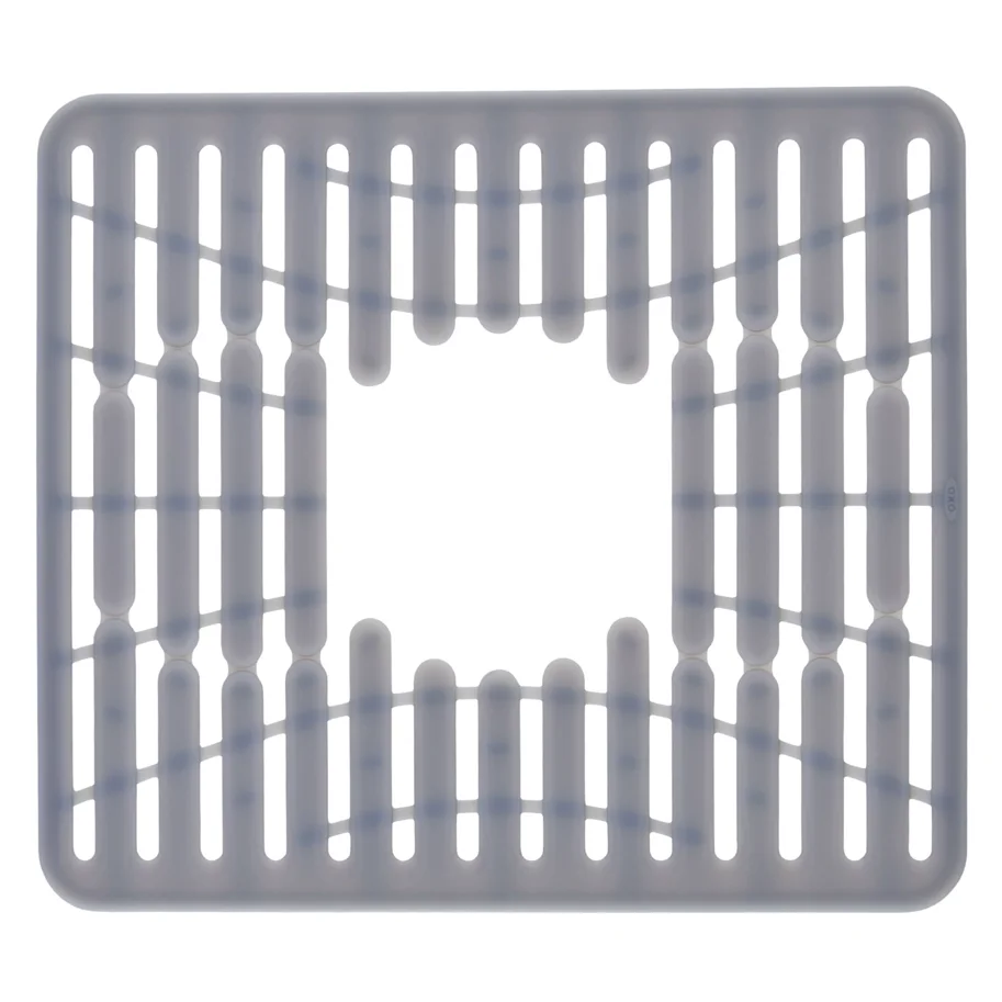 GG Spülbeckenmatte klein 32x28cm Silikon grau
