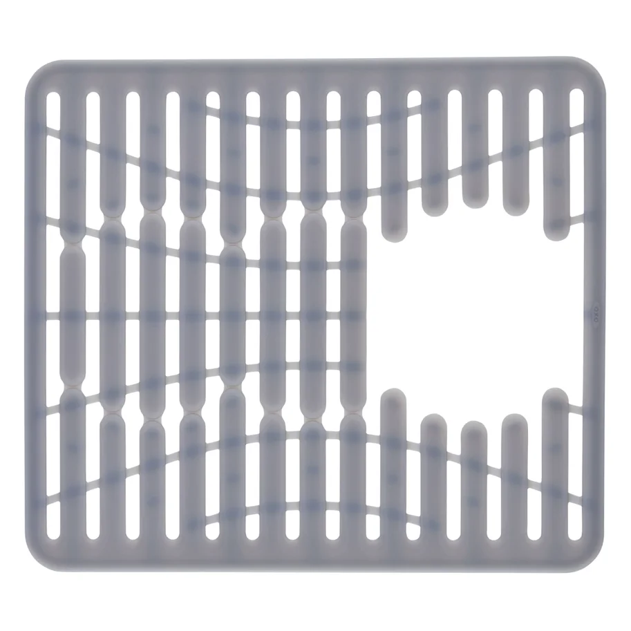 GG Spülbeckenmatte klein 32x28cm Silikon grau