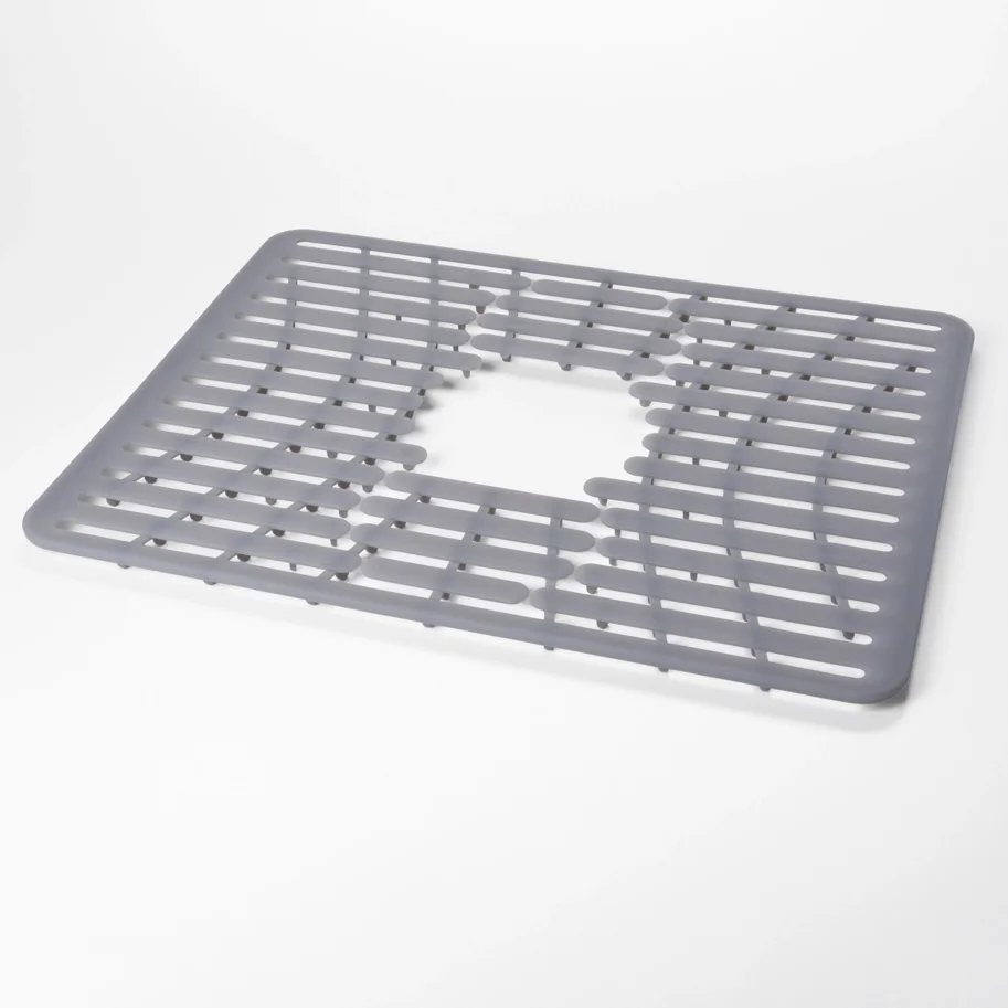 GG Spülbeckenmatte gross 43x32cm Silikon grau