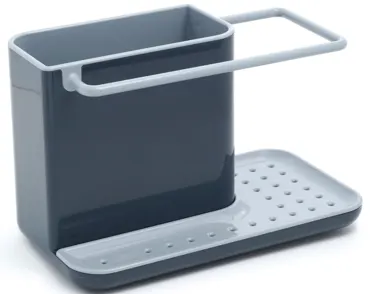 Sink Caddy schwarz grau 20x13.5x11.5cm