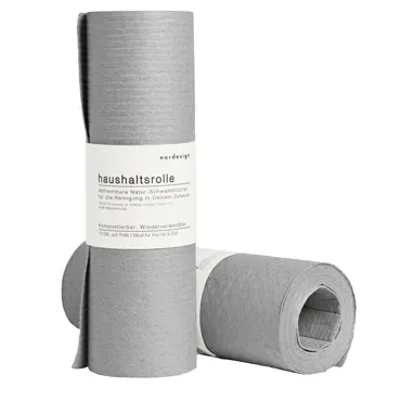 12 Stk. Haushaltsrolle, grau
