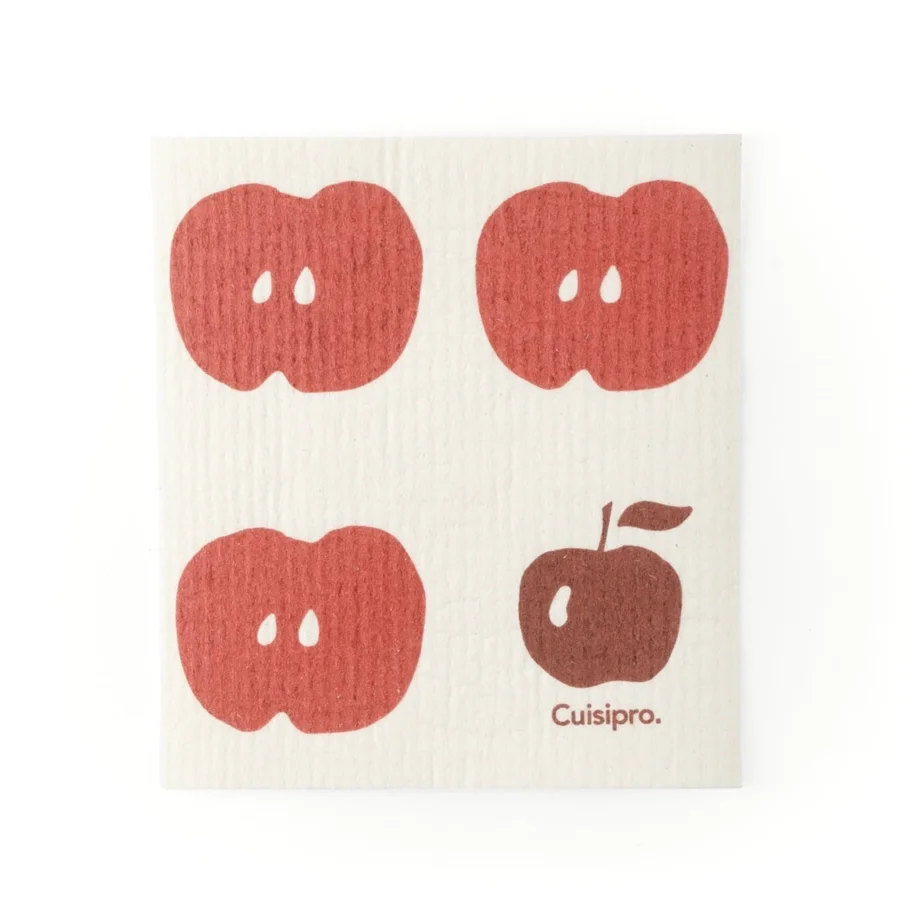Allzweck Eco Tuch, SM, 20x17x 0.2cm Apfel