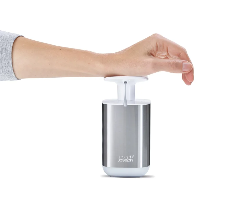 Presto Steel Hygienischer Seifenspender Weiss