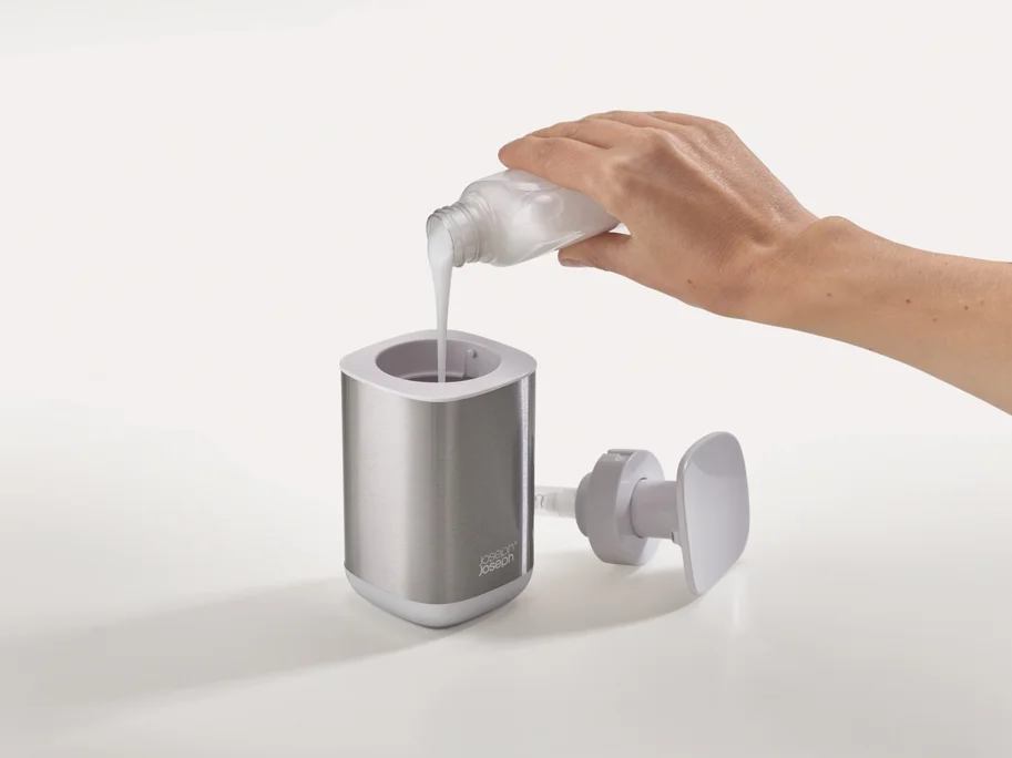 Presto Steel Hygienischer Seifenspender Weiss