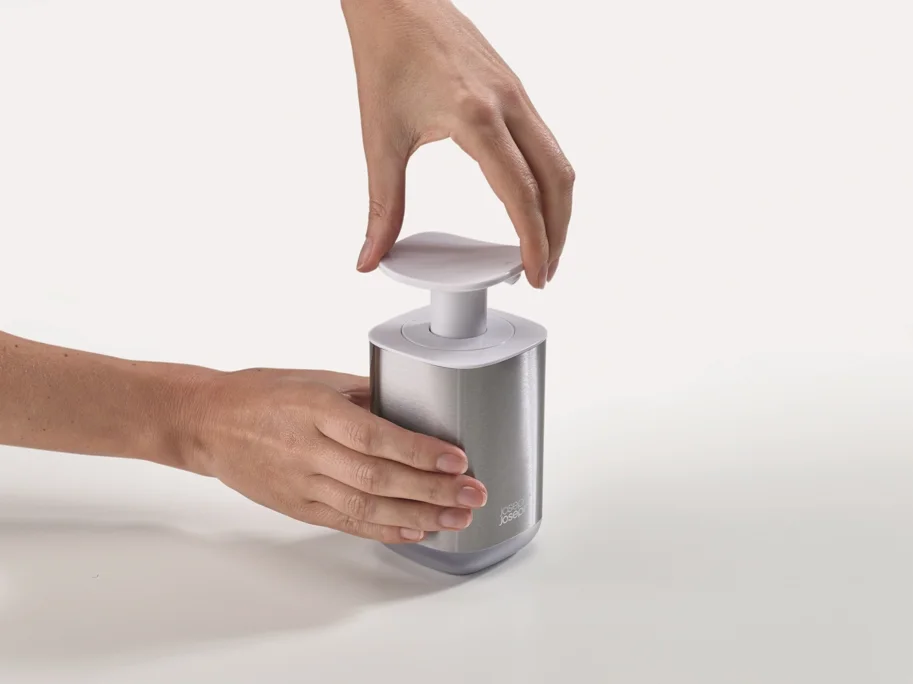Presto Steel Hygienischer Seifenspender Weiss