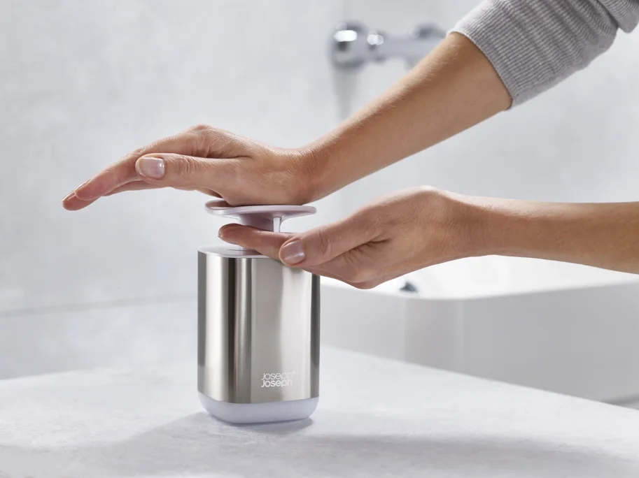 Presto Steel Hygienischer Seifenspender Weiss