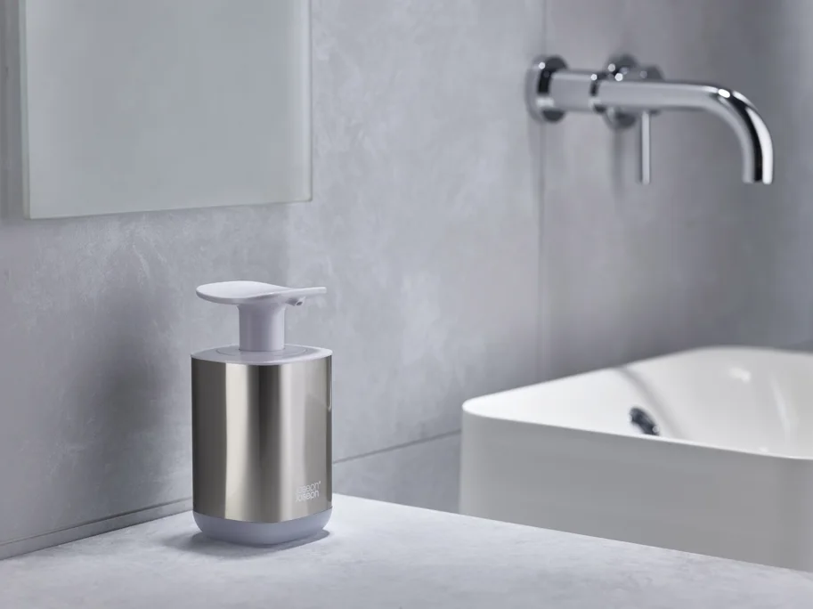 Presto Steel Hygienischer Seifenspender Weiss
