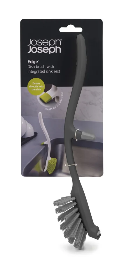 Edge Dish Reinigungsbürste grau