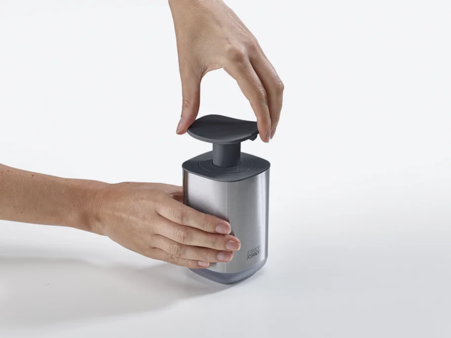 Presto Steel Hygienischer Seifenspender Grau