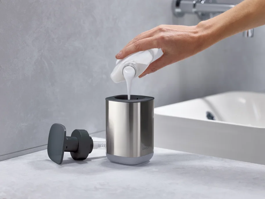 Presto Steel Hygienischer Seifenspender Grau