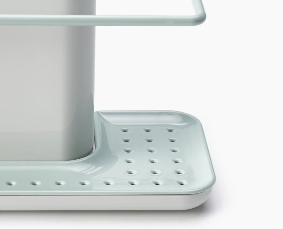 Caddy Spülenorganizer Light Stone Sage 19.5x13.5x11cm