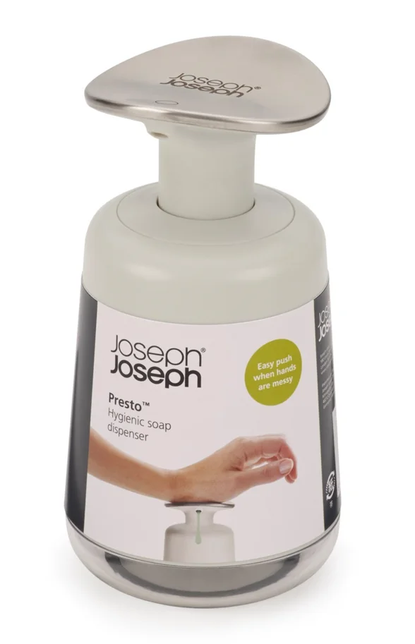 Presto Hygienischer Seifenspender Light Stone Sage H14.6cm