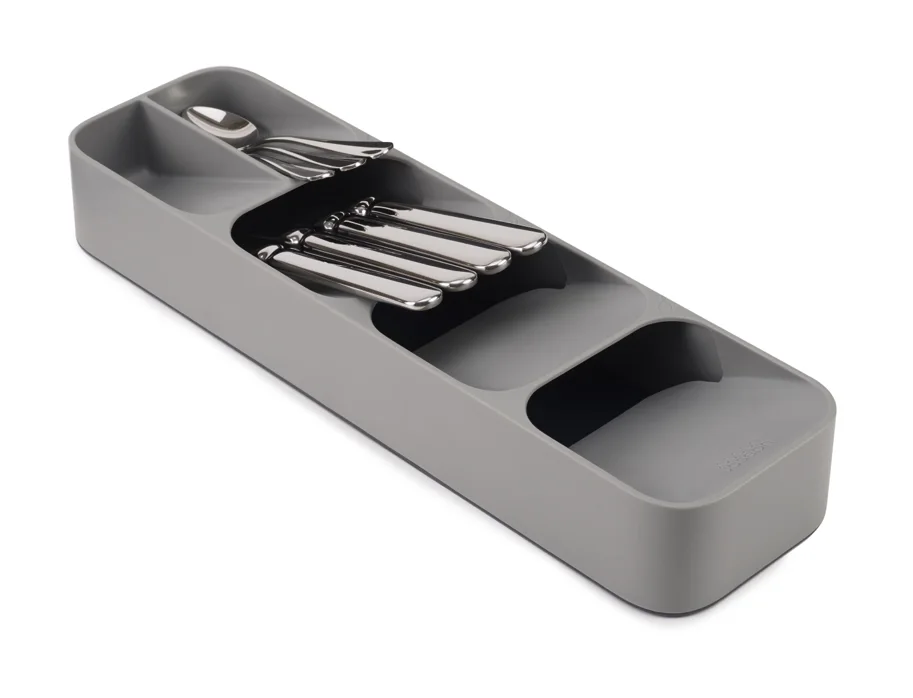 DrawerStore Besteckeinlage, grau, 11x39.5x5.7cm