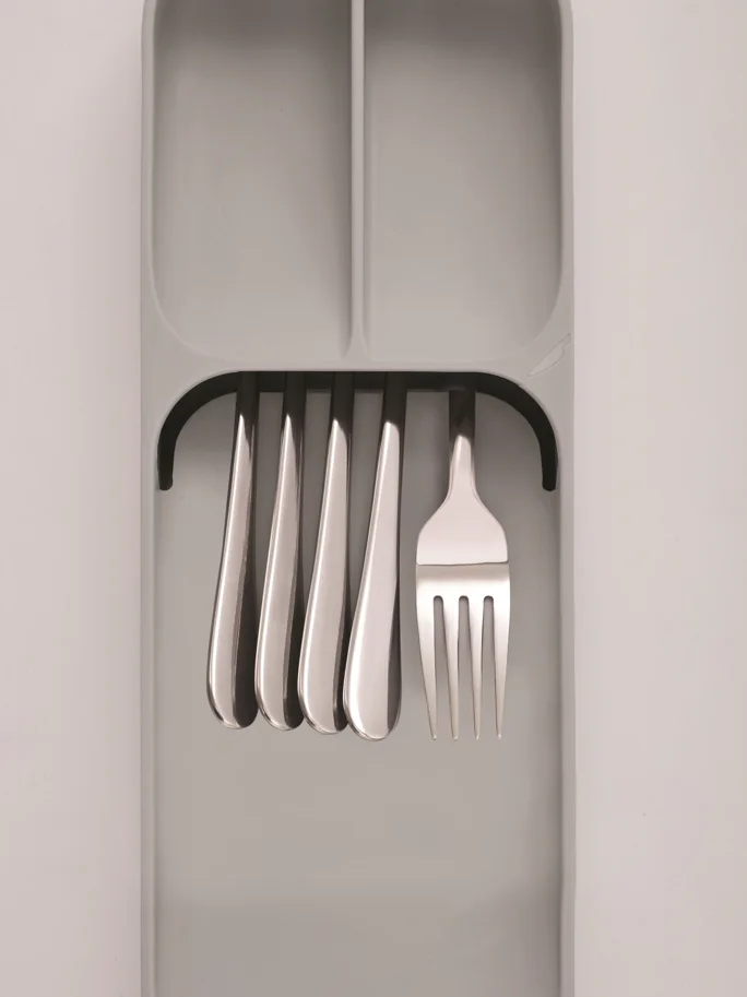 DrawerStore Besteckeinlage, grau, 11x39.5x5.7cm