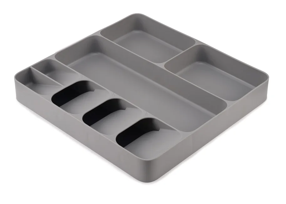 DrawerStore Besteckeinlage, grau, 38.4x39.7x5.3cm