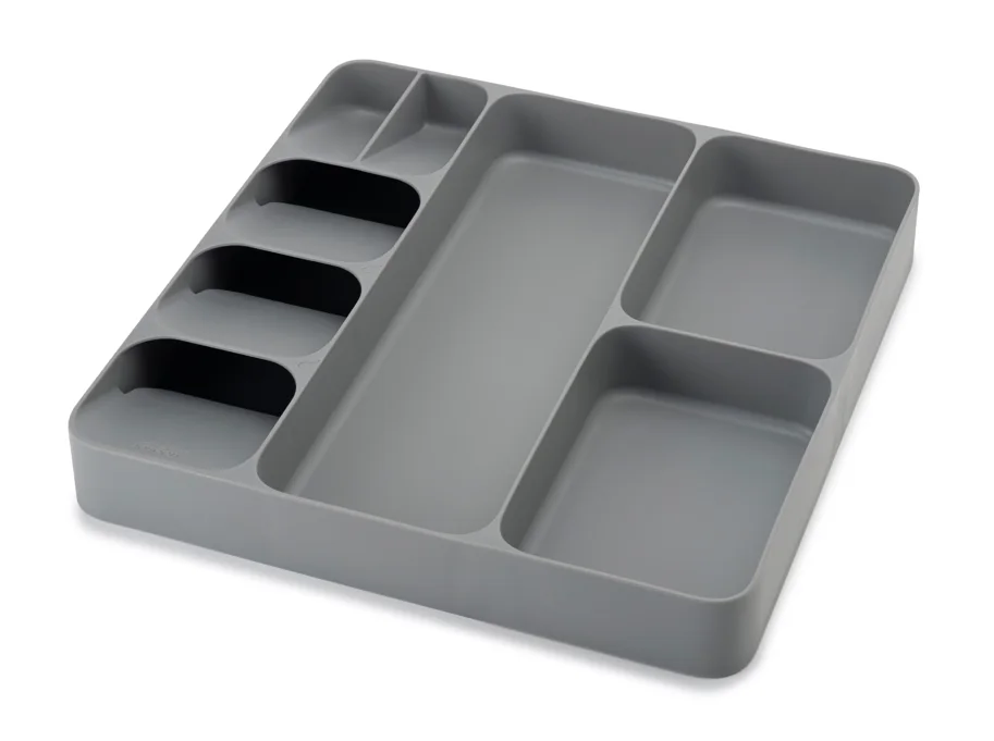 DrawerStore Besteckeinlage, grau, 38.4x39.7x5.3cm