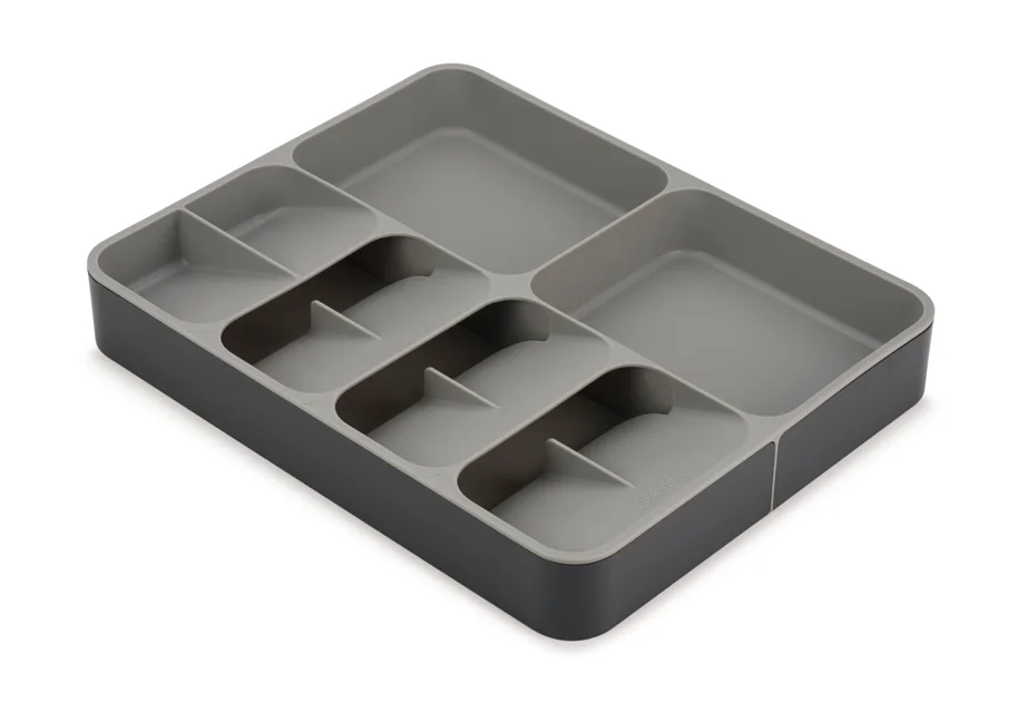 DrawerStore Küchenschubladen Organizer Grau