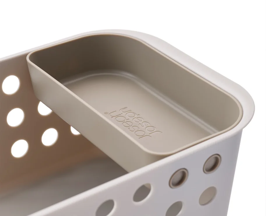 EasyStore Aufbewahrungskorb klein ecru B18.5 x T29 H11.3cm