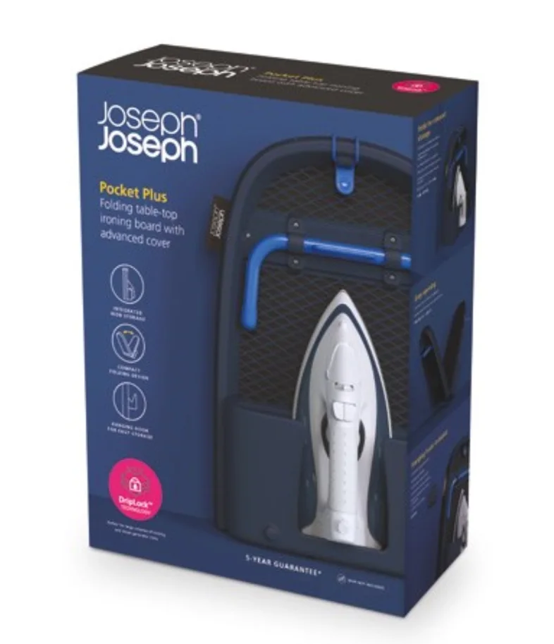 Pocket Plus Klappbares Tisch-Bügelbrett 34x15.5x45.5cm