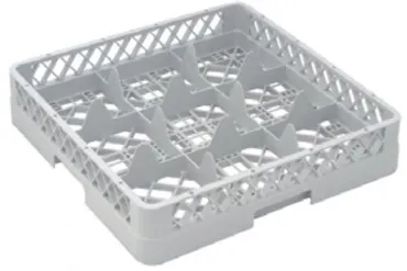 Gläser Spülkorb Grundkorb 9 Fächer max Glas H8.8cm D15.4cm