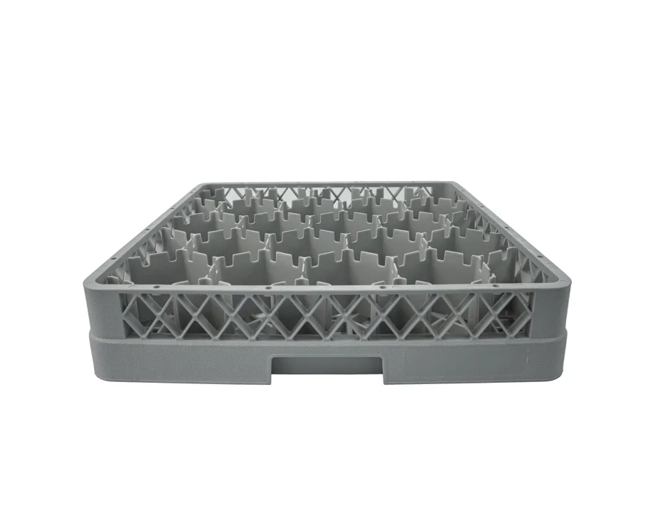 Gläser Spülkorb 20 Fächer 3Aufsatz max Glas H20.7cm D9cm