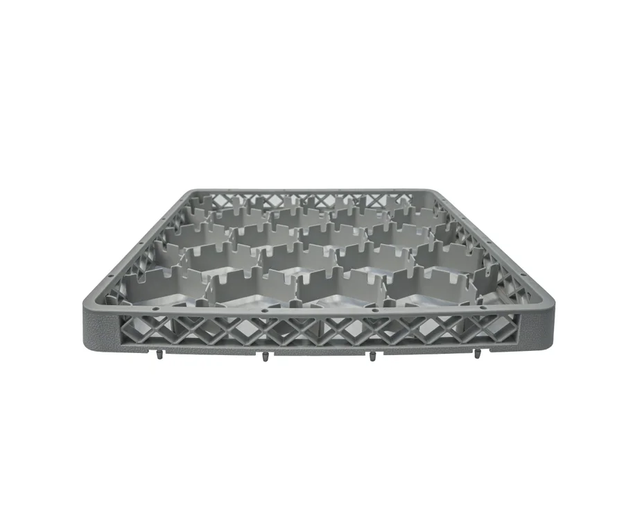 Gläser Spülkorb 20 Fächer 3Aufsatz max Glas H20.7cm D9cm