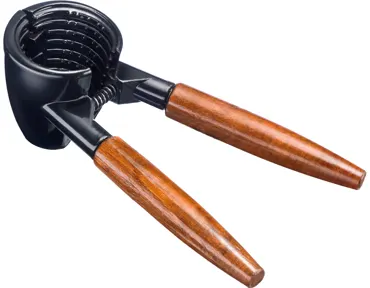 Nussknacker-, Sektzange Nussprofi, m. Holzgriff, 17x8.5x6cm