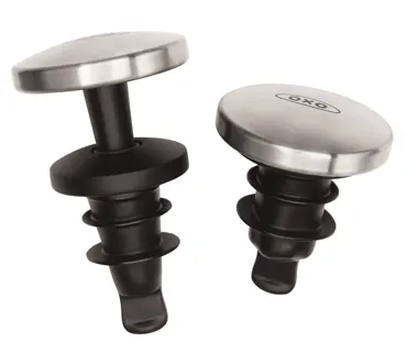 2er Set GG Steel Weinflaschenverschluss