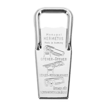 Flaschenöffner und -verschliesser Hermetus Monopol Edition