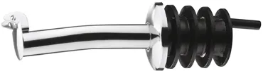 Flaschenausgiesser Inox mit Kläppchen u. K-Kork