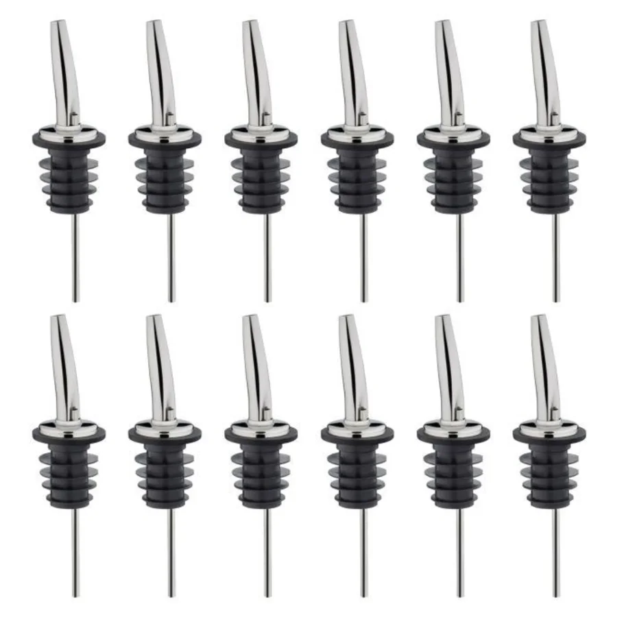 Display 12 Stk. Ausgiesser Inox Gastro, PE Korken