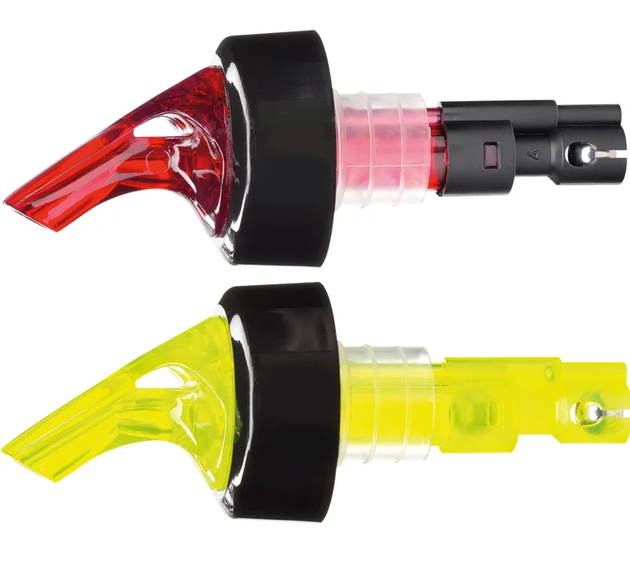 2 Stk. Posi Pour Dosierausgiesser gelb, rot 2cl