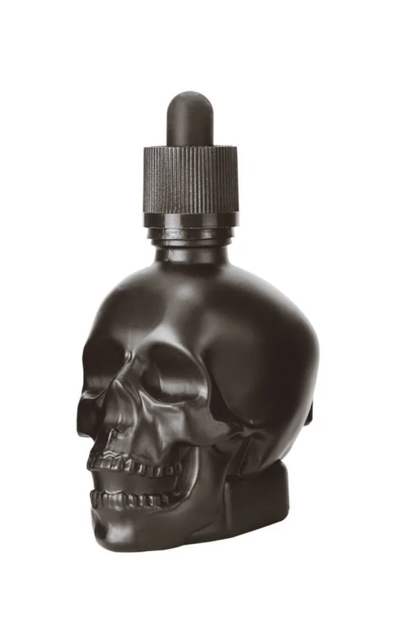 Schädel Dash Bottle Pipette 30ml schwarz