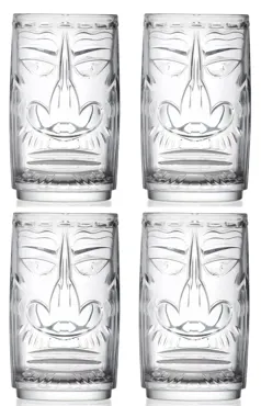 4er Set Tiki Etruria Tumbler