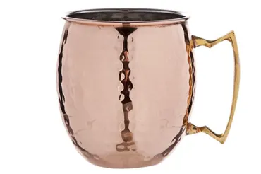 Becher Moscow Mule, gehämmert, 8.5 x 10cm, 45 cl