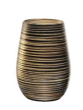 Twister meets Elements Longdrinkbecher 465ml, Schwarz-Gold