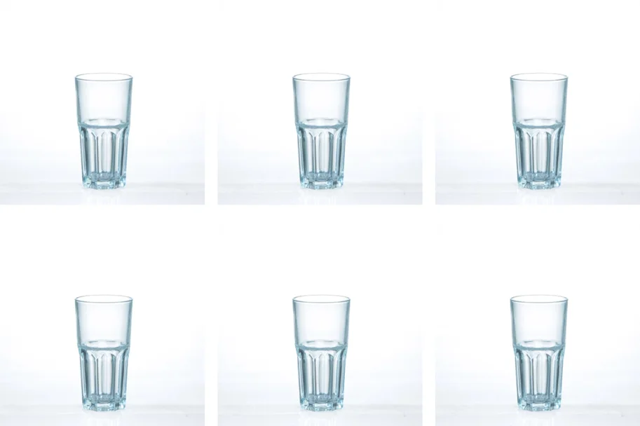 6er Set Granity Longdrinkbecher 31cl  2 5dl geeicht