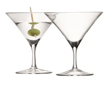 2er Set Bar Martiniglas 180ml transparent