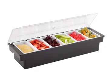 Zutatenbehälter 6er 50x16cm H10cm