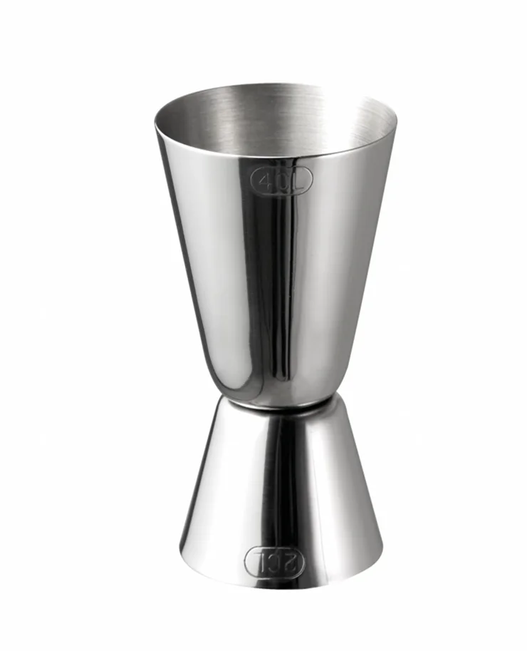Cocktail Doppelmass 2cl/4cl D:4 / 3.5cm H:8.5cm